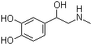 结构式 CAS# 329-65-7, 消旋肾上腺素; 1-(3,4-二羟基苯基)-2-(甲基氨基)乙醇