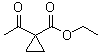 structure of CAS# 32933-03-2, 1-Acetylcyclopropanecarboxylic acid ethyl ester;Ethyl 1-acetylcyclopropane-1-carboxylate; Ethyl 1-acetylcyclopropanecarboxylate; NSC 33602