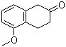 structure of CAS# 32940-15-1, 5-Methoxy-2-tetralone