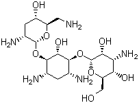 Tobramycin molecular structure (CAS 32986-56-4)