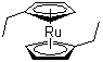 structure of CAS# 32992-96-4, Bis(ethylcyclopentadienyl)ruthenium;1,1'-Diethylruthenocene; Bis(ethyl-pi-cyclopentadienyl)ruthenium