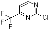 2-氯-4-三氟甲基嘧啶分子结构 (CAS 33034-67-2)