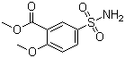 Methyl 2-methoxy-5-sulfamoylbenzoate molecular structure (CAS 33045-52-2)