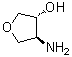 trans-4-Aminotetrahydrofuran-3-ol molecular structure (CAS 330975-13-8)