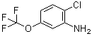 2-Chloro-5-(trifluoromethoxy)benzenamine molecular structure (CAS 331-26-0)
