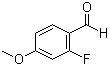 structure of CAS# 331-64-6, 2-Fluoro-4-methoxybenzaldehyde;2-Fluoro-p-anisaldehyde