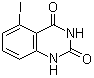 structure of CAS# 33140-34-0, 5-Iodo-2,4(1H,3H)-quinazolinedione