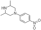 结构式 CAS# 331652-58-5, 3,5-二甲基-1-(4-硝基苯基)哌嗪