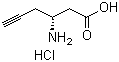 structure of CAS# 332064-87-6, (R)-3-Amino-5-hexynoic acid hydrochloride
