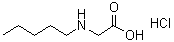 N-Pentylglycine hydrochloride molecular structure (CAS 33211-98-2)