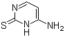 structure of CAS# 333-49-3, 2-Thiocytosine;4-Amino-2-mercaptopyrimidine
