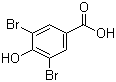 结构式 CAS# 3337-62-0, 3,5-二溴-4-羟基苯甲酸