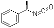 structure of CAS# 33375-06-3, (R)-(+)-1-Phenylethyl isocyanate;(R)-(+)-alpha-Methylbenzyl isocyanate