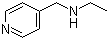 structure of CAS# 33403-97-3, 4-(Ethylaminomethyl)pyridine;N-(4-Pyridylmethyl)ethylamine