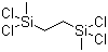 1,2-Bis(dichloromethylsilyl)ethane molecular structure (CAS 3353-69-3)