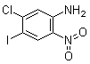结构式 CAS# 335349-57-0, 5-氯-4-碘-2-硝基苯胺
