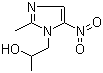 structure of CAS# 3366-95-8, Secnidazole;alpha,2-Dimethyl-5-nitro-1H-imidazole-1-ethanol