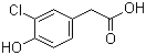 3-Chloro-4-hydroxyphenylacetic acid molecular structure (CAS 33697-81-3)