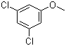 structure of CAS# 33719-74-3, 3,5-Dichloroanisole;1,3-Dichloro-5-methoxybenzene