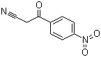 structure of CAS# 3383-43-5, 4-Nitrobenzoylacetonitrile;3-(4-Nitrophenyl)-3-oxopropanenitrile