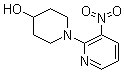 structure of CAS# 338411-78-2, 1-(3-Nitro-2-pyridinyl)-4-piperidinol