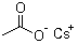 structure of CAS# 3396-11-0, Cesium acetate;Acetic acid cesium salt