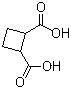 structure of CAS# 3396-14-3, Cyclobutane-1,2-dicarboxylic acid