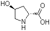 structure of CAS# 3398-22-9, trans-4-Hydroxy-D-proline;(2R,4S)-4-Hydroxypyrrolidine-2-carboxylic acid