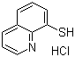 structure of CAS# 34006-16-1, 8-Mercaptoquinoline hydrochloride;Quinoline-8-thiol hydrochloride; Thiooxine hydrochloride
