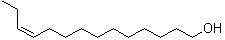 结构式 CAS# 34010-15-6, (Z)-11-十四碳烯-1-醇