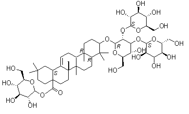 辽东楤木皂苷 V分子结构 (CAS 340963-86-2)