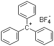 结构式 CAS# 341-02-6, 三苯基四氟硼酸碳