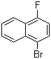 structure of CAS# 341-41-3, 1-Bromo-4-fluoronaphthalene