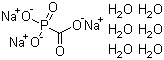 structure of CAS# 34156-56-4, Phosphonoformic acid trisodium salt hexahydrate