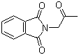 structure of CAS# 3416-57-7, 2-(2-Oxopropyl)-1H-isoindole-1,3(2H)-dione;Phthalimidoacetone