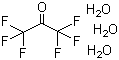 Hexafluoroacetone trihydrate molecular structure (CAS 34202-69-2)