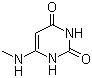 6-Methylaminouracil molecular structure (CAS 34284-87-2)