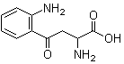 结构式 CAS# 343-65-7, DL-犬尿氨酸