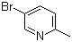 结构式 CAS# 3430-13-5, 5-溴-2-甲基吡啶