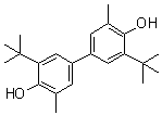 structure of CAS# 3432-00-6, 3,3'-di-tert-Butyl-4,4'-dihydroxy-5,5'-dimethylbiphenyl;3,3'-Di-tert-butyl-5,5'-dimethyl-4,4'-biphenyldiol; 3,3'-Dimethyl-5,5'-di-tert-butyl-4,4'-biphenol; 3,3'-Dimethyl-5,5'-di-tert-butyl-4,4'-dihydroxydiphenyl; 3,3'-di-tert-Butyl-4,4'-dihydroxy-5,5'-dimethylbiphenyl; NSC 135463; NSC 60666