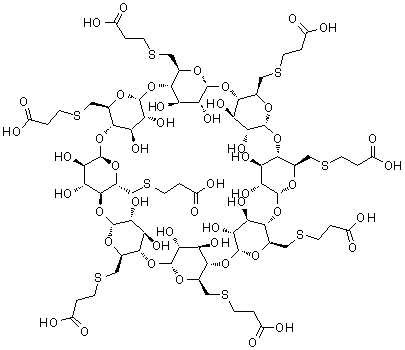 structure of CAS# 343306-71-8, Sugammadex;Bridion