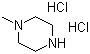 结构式 CAS# 34352-59-5, 1-甲基哌嗪二盐酸盐