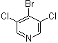 structure of CAS# 343781-45-3, 4-Bromo-3,5-dichloropyridine
