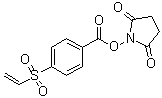 1-[[4-(Ethenylsulfonyl)benzoyl]oxy]-2,5-pyrrolidinedione molecular structure (CAS 343934-41-8)