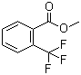 structure of CAS# 344-96-7, Methyl 2-(trifluoromethyl)benzoate;Methyl 2-trifluoromethylbenzoate
