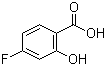 4-氟水杨酸分子结构 (CAS 345-29-9)
