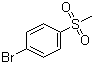 4-Bromophenyl methyl sulfone molecular structure (CAS 3466-32-8)