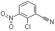 结构式 CAS# 34662-24-3, 2-氯-3-硝基苯腈