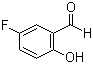 结构式 CAS# 347-54-6, 5-氟水杨醛; 5-氟-2-羟基苯甲醛