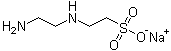 structure of CAS# 34730-59-1, Sodium N-(2-aminoethyl)aminoethanesulfonate;Sodium 5-amino-3-azapentane-1-sulfonate; Vestamin A 95